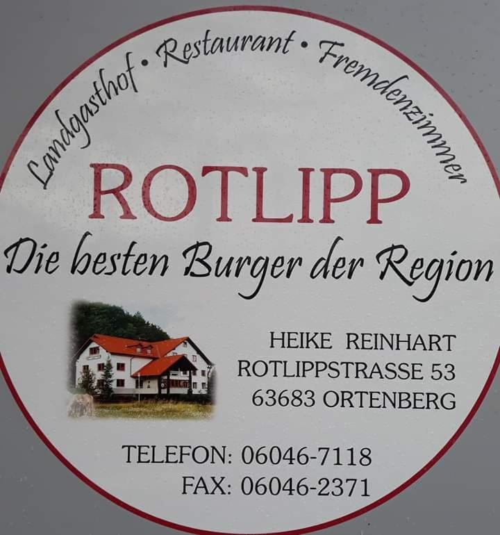 Landgasthof Rotlipp Gaestezimmer Ortenberg  Buitenkant foto